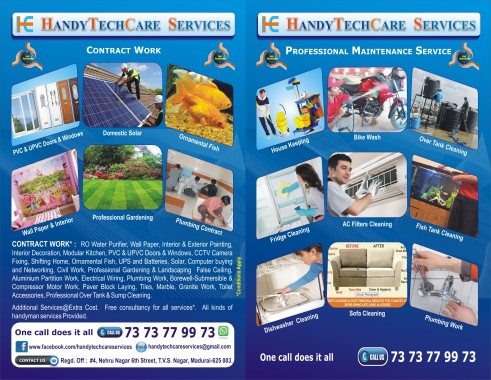 Professional Maintenance Service for individual homes, flats, apartments.