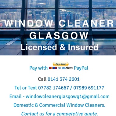 G1 Window Cleaner Glasgow