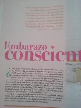 Entrevista en Revista Embarazo y Parto