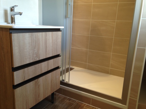 Une rénovation de salle de bain à Carquefou