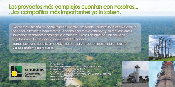 Aviso para empresa ambiental Efficacitas