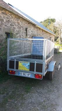 REMORQUE 5M3 A VOTRE DISPOSITION