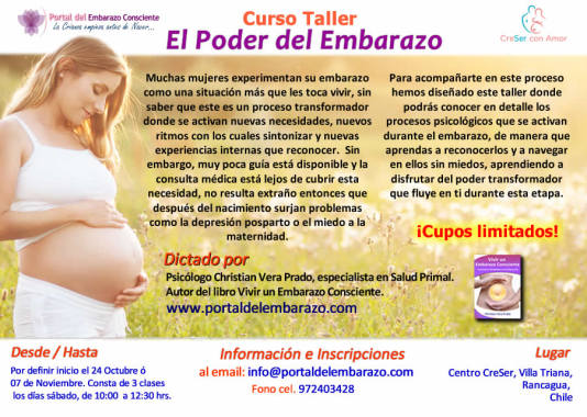 Taller "El Poder del Embarazo"