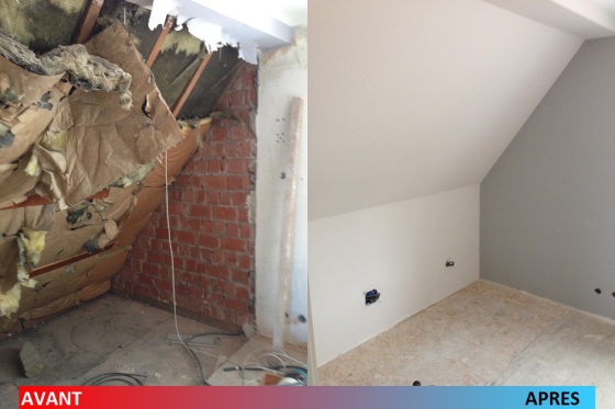 Rénovation suite à un dégât des eaux