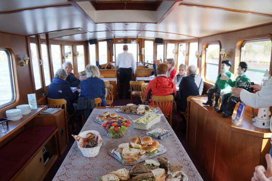Varend lunchbuffet
