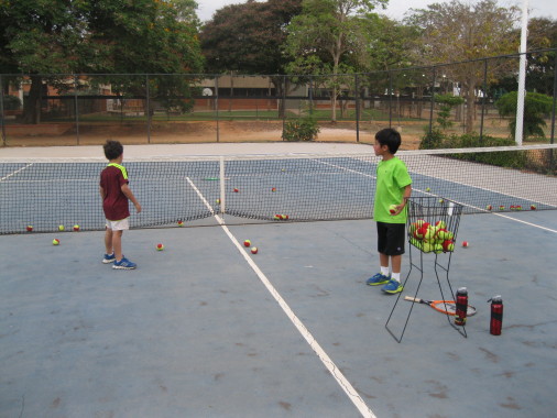 Descanso en el entrenamiento con niños