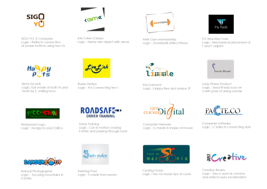 our sample logos