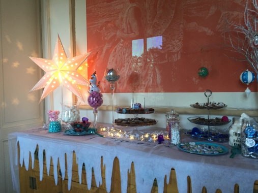 Reine des Neiges - Sweet buffet