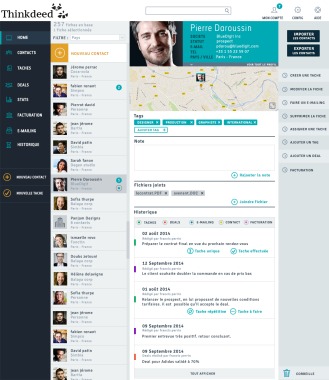 Logiciel CRM en mode SAAS