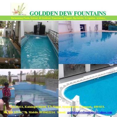 Goldden Dew Fountains
