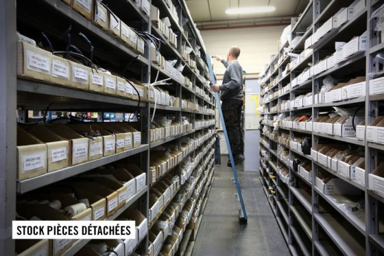 Pour assurer une maintenance des appareils de notre parc et des interventions rapides, les pièces détachées sont disponibles immédiatement ou sur commande en express.