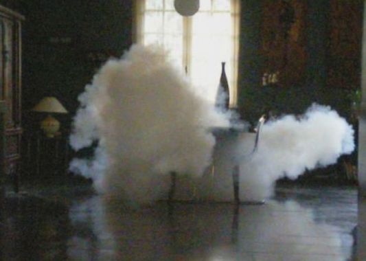 Canon fumigène HALT'BRAC Déclenchement 1 seconde