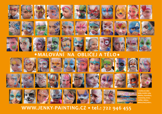 Malování na obličej a tělo