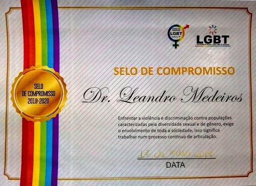 *Selo de Compromisso com a Diversidade da Cidade de Campinas/SP