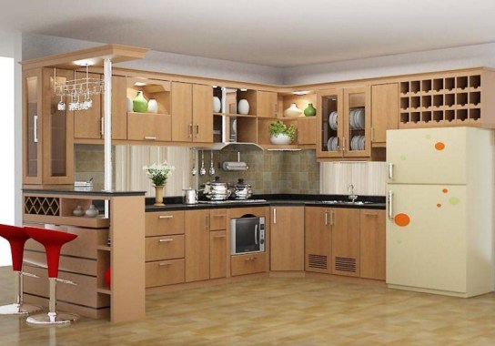 Cocina con barra 