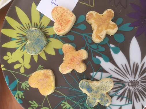 Obj. en pâte à sel par de petites mains