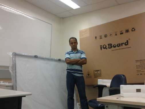 Instalação de Lousa Digital ! Sesi