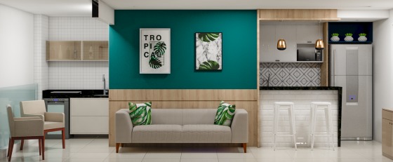 Ambientação Residencial - Sala
