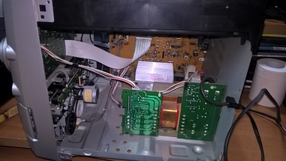 sistemati i mangianastri di uno stereo rxd-355