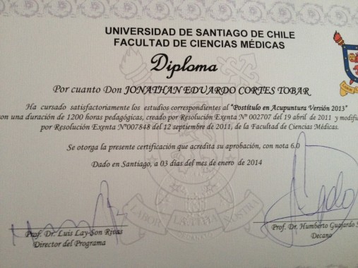 titulo acuuntura