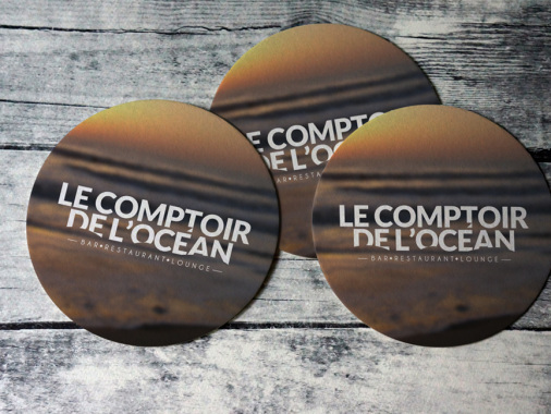 Identité visuelle du restaurant "Le comptoir de l'Océan"