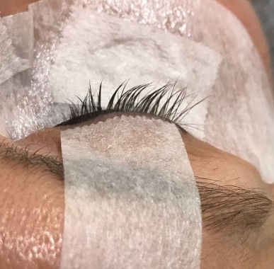 Cils naturels avant pose