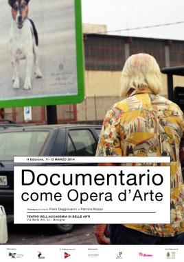 Manifesto della Seconda Edizione della Rassegna
Documentario come Opera d’Arte, promossa dal triennio di Fotografia Cinema e Televisione, ABABO