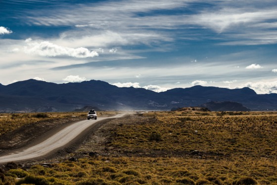 Pampa del Ñirehuao en la Patagonia