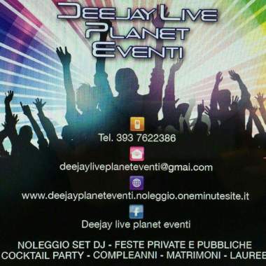 Deejay Live Planet Eventi 