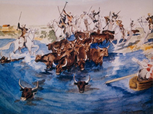 Copie de Léo Lélée, aquarelle