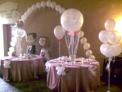 allestimenti con palloncini per i vostri avvenimenti importanti, di ogni colore e tipo!