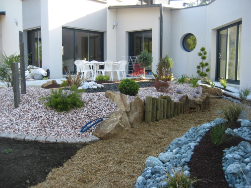 créations jardin minéral