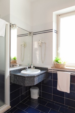 Blue Bathroom