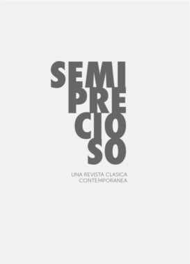 EDITORIAL / Semiprecioso