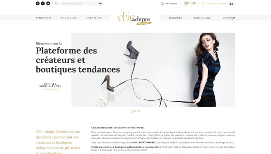 Site de mode en ligne