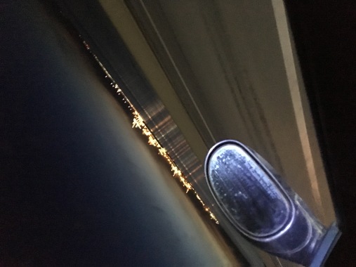 iPhone- city view while driving