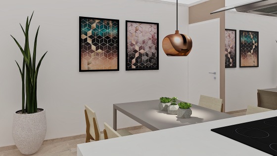 Apto - 50m² - | Cozinha Integrada