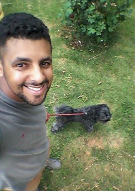 Passeando com  Totty