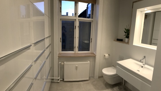 Frederiksberg - badeværelse - EFTER