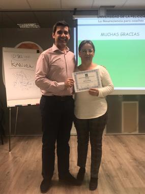 Junto a David Gómez.