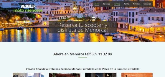 Alquiler Moto Menorca