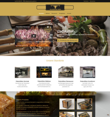 Palandoken GmbH Webseite