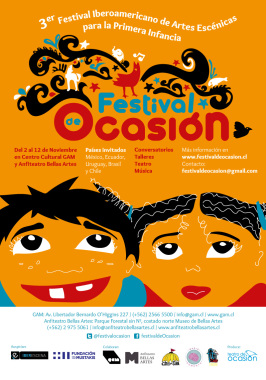 Diseño de afiche "3 Festival de Ocasión". 