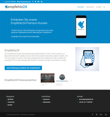 Empfehlo24 Webseite/Verzeichnis
