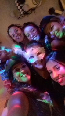 Festa de carnaval a fantasia