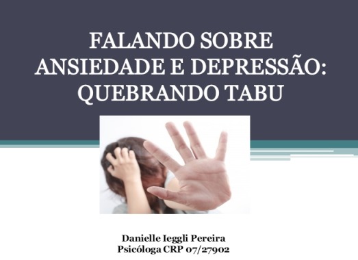 Ansiedade e depressão são coisas sérias  que precisam de cuidado!