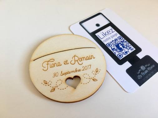 Nos supports photo en bois personnalisés découpés au laser