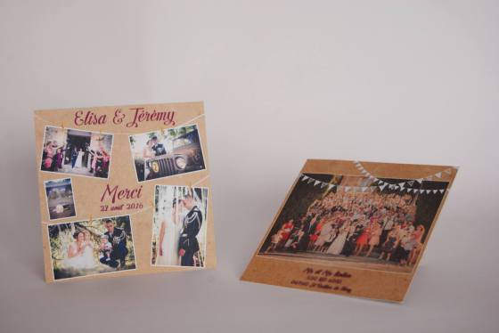 Remerciements de Mariage