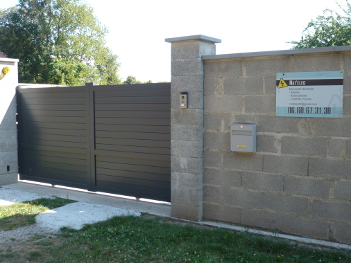 portail électrique motorisée