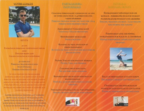 Flyer Coaching à domicile recto